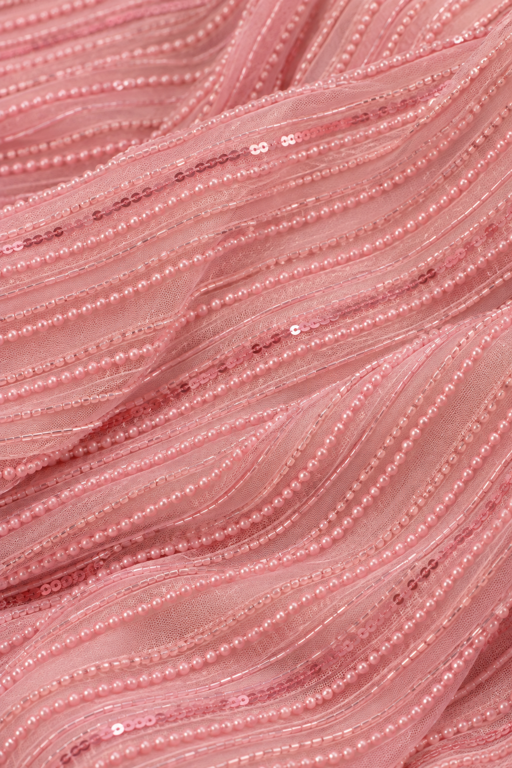 Pearl Reverie — Blush Pink Signature Saree
