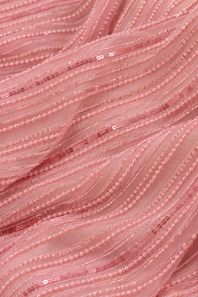 Pearl Reverie — Blush Pink Signature Saree